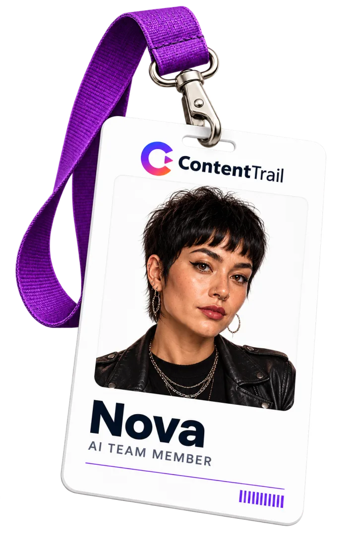 Nova’s ContentTrail ID badge